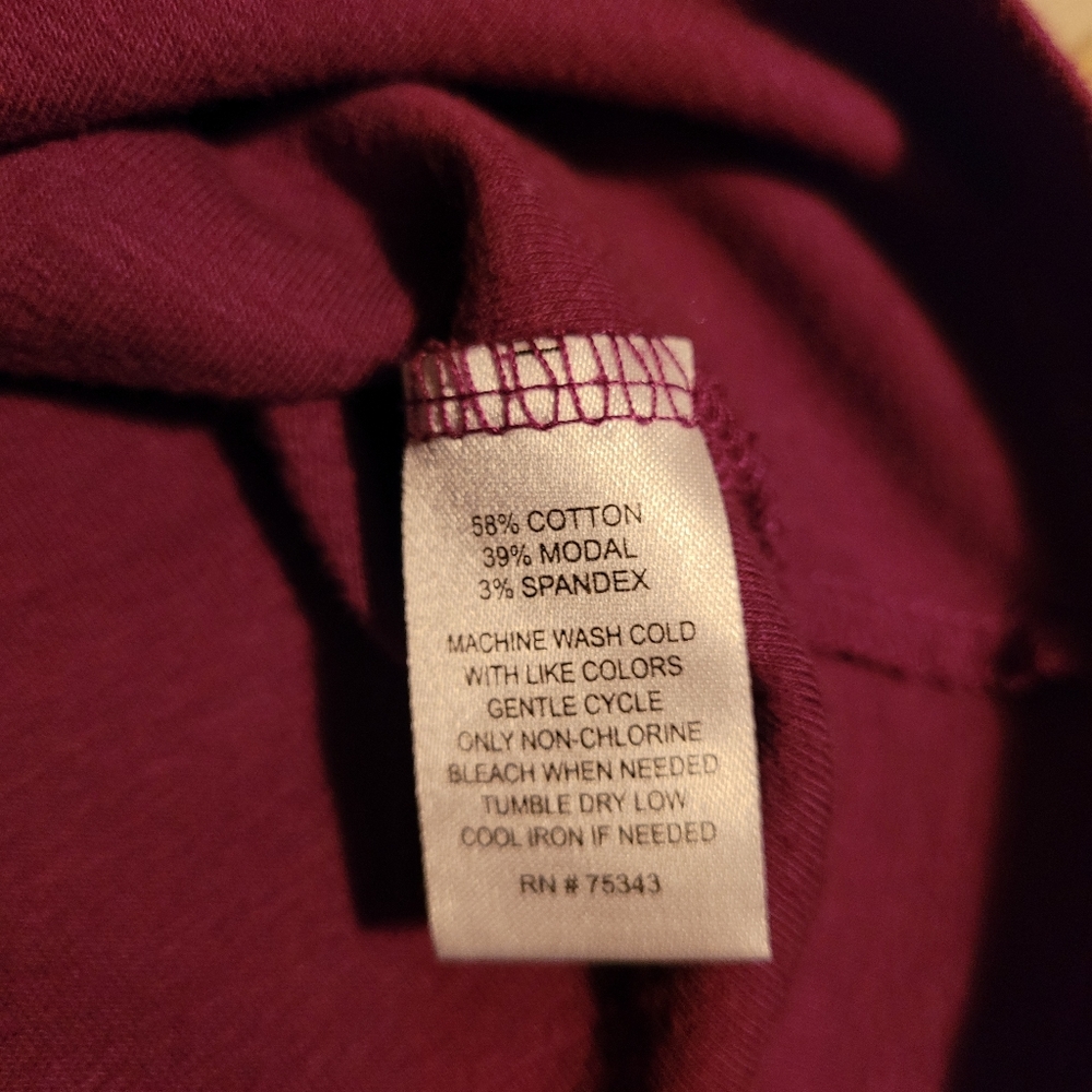 Cynthia Rowley Tank Purple Scoop Neck Small - Picture 4 of 4